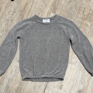 Old Navy Heather Gray girls Crew Neck Sweater